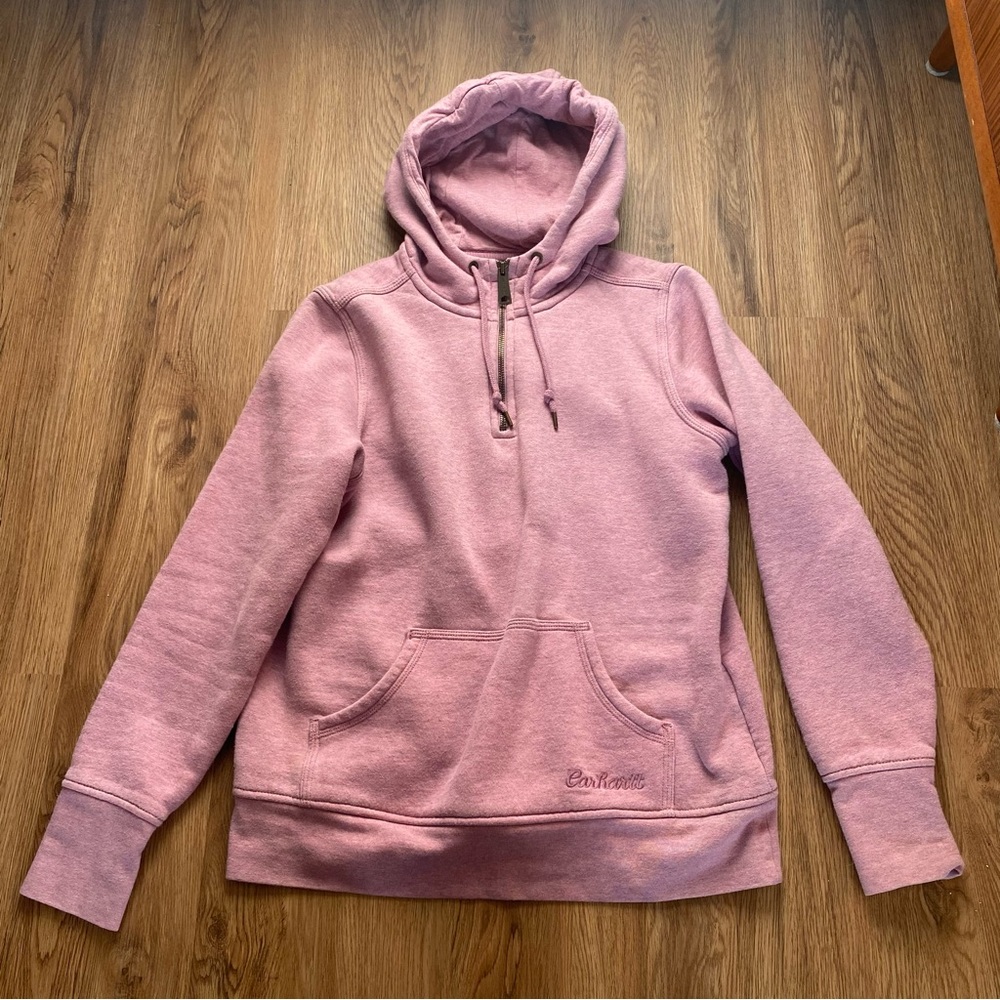 Carhart Sweater Womens M(8-10) Hoodie Workwear